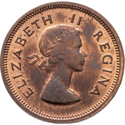 купить ЮАР 1/4 пенни (penny) 1955