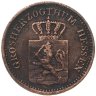 Купить Германия, Гессен-Дармштадт 1 пфенниг 1872