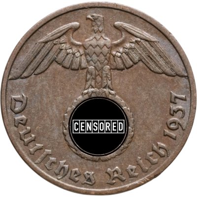 купить Германия (Третий рейх) 1 рейхспфенниг (reichspfennig) 1937 A