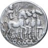 Купить Римская республика, анонимный выпуск, около 100 года до Р.Х., Подделка Денария.
