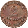 Купить Германия, Саксен-Кобург-Гота 2 пфеннига 1856