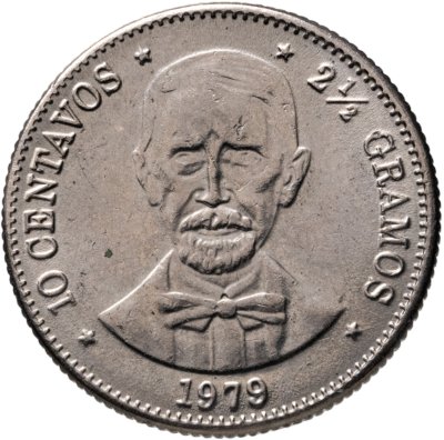 купить Доминикана 10 сентаво (centavos) 1979