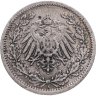 Купить Германия  1/2 марки 1908, знак монетного двора "A" - Берлин