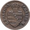 Купить Саксен-Альтенбург 1 пфенниг 1863