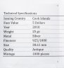 Купить Острова Кука 5 долларов 2010 "Третий крестовый поход", с сертификатом