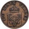 Купить Германия, Пруссия 3 пфеннига 1864 А