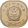 Купить Китай 5 юаней 2020 "Всемирное наследие ЮНЕСКО - Священная гора Уишань"