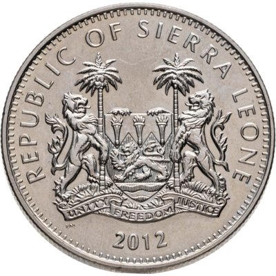 купить Сьерра-Леоне 1 доллар (dollar) 2012 "XXX летние Олимпийские Игры, Лондон 2012 - Баскетбол"