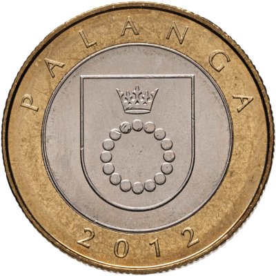 купить Литва 2 лита (litai) 2012 "Курорты Литвы - Паланга"