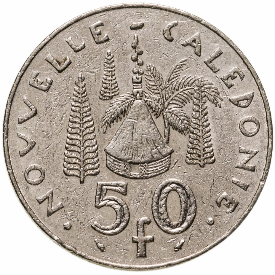 купить Новая Каледония 50 франков (francs) 1992
