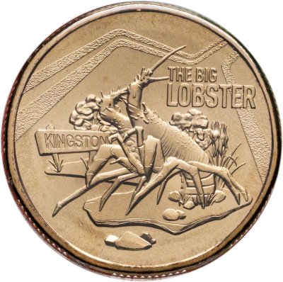 купить Австралия 1 доллар 2023 "Большие глубины - омар (лобстер)"