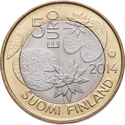 купить Финляндия 5 евро 2014 "Северная природа - дикая природа"