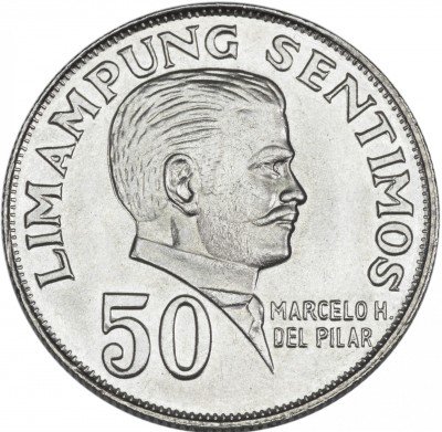 купить Филиппины 50 сентимо 1972