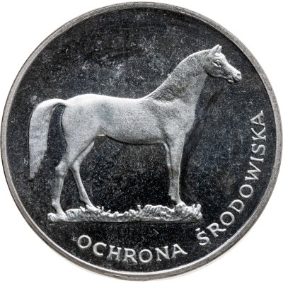 купить Польша 100 злотых (zlotych) 1981 "Охрана окружающей среды - Лошадь"