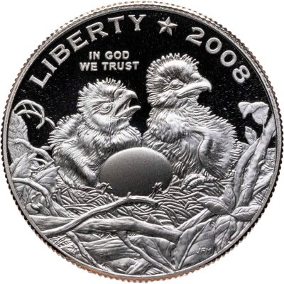 купить США 1/2 доллара 2008 "Белоголовый орлан"