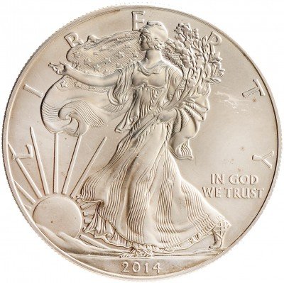 Купить 1 доллар 2014 "Шагающая свобода"