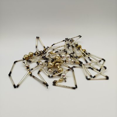 купить Ёлочные бусы, стекло, стеклярус, Завод «Лаборприбор», СССР, 1960-1980 гг.