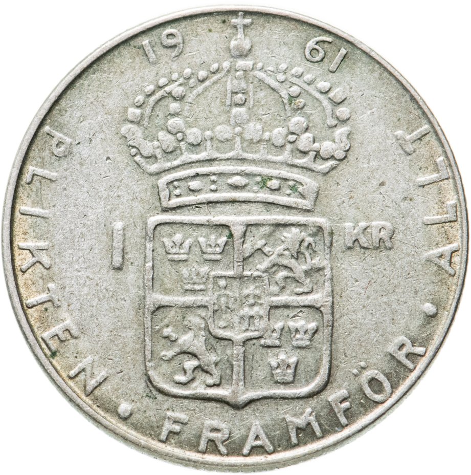 купить Швеция 1 крона (krona) 1961