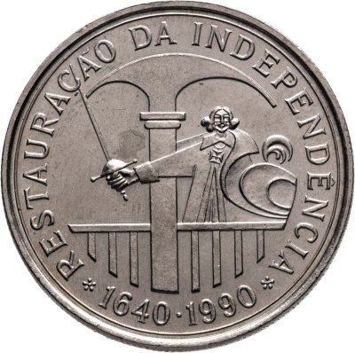 купить Португалия 100 эскудо (escudos) 1990 350 лет со дня восстановления португальской независимости