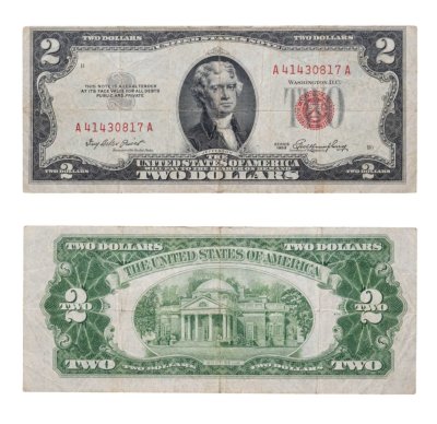 купить США 2 доллара 1953 series A