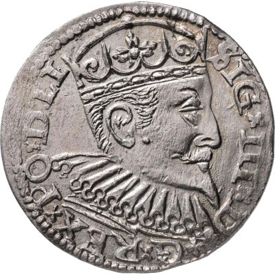 купить Речь Посполитая, Ливония 3 гроша 1597 Сигизмунд III