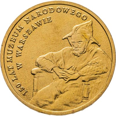 купить Польша 2 злотых 2012 "150 лет национальному музею в Варшаве (150 yrs. National Museum Warsaw)"