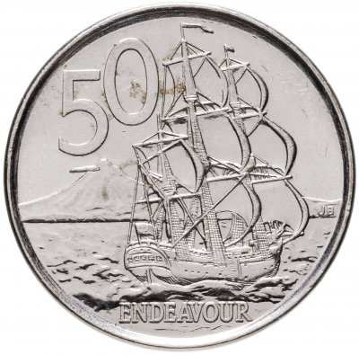 купить Новая Зеландия 50 центов (cents) 2006