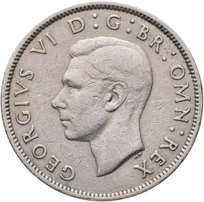 купить Великобритания 2 шиллинга (флорин, shillings) 1949