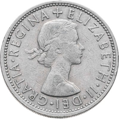 купить Великобритания 2 шиллинга (флорин, shillings) 1965