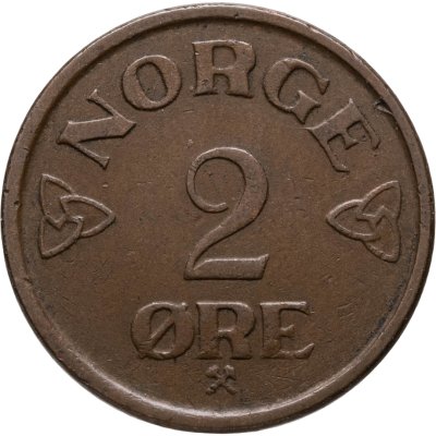 купить Норвегия 2 эре (ore) 1957