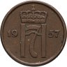 Купить Норвегия 2 эре (ore) 1957