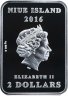 Купить Ниуэ 2 доллара 2016 "Бриллиант Звезда тысячелетия" в подарочном футляре
