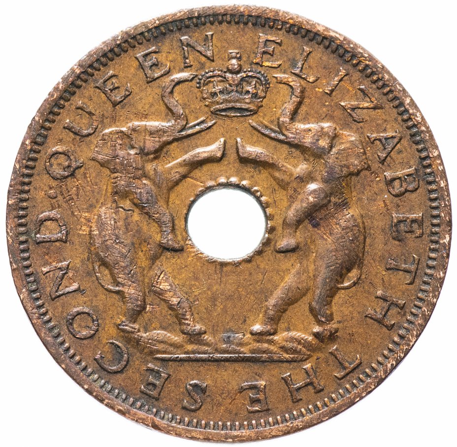 купить Родезия и Ньясаленд 1 пенни (penny) 1955-1963