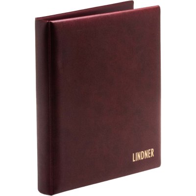 купить Альбом для монет KARAT подарочный. Без шубера. С 10 листами (Lindner Германия). Вишнёвый
