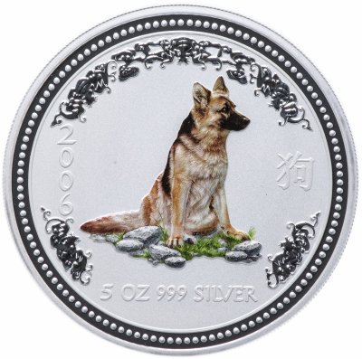 купить Австралия 8 долларов 2006 "Год собаки"