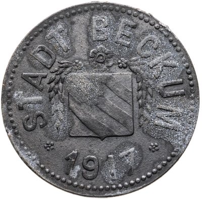 купить Германия, Беккум 50 пфеннигов 1917