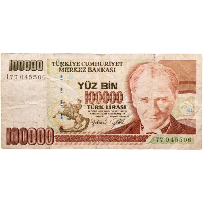купить Турция 100000 лир 1970
