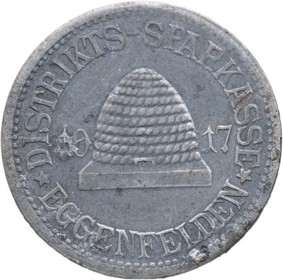 купить Германия, Эггенфельден 50 пфеннигов 1917