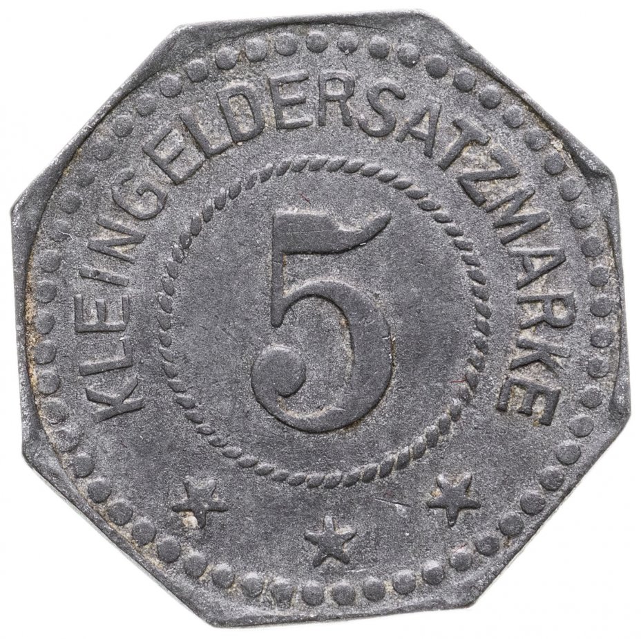 купить Германия (Зангерхаузен) нотгельд  5 пфеннигов 1917