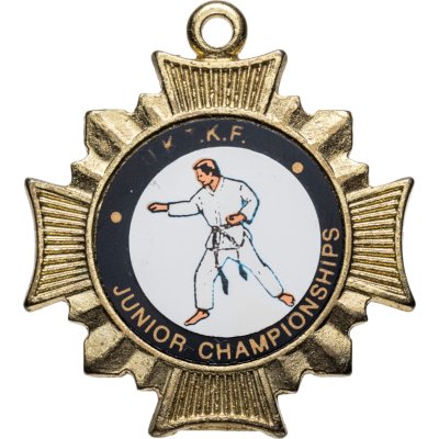 купить Великобритания медаль молодежных соревнований по каратэ "Федерация каратэ"