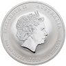 Купить Австралия 1 доллар 2016 UNC «Лунный календарь - год обезьяны» в цветном исполнении в футляре с сертификатом