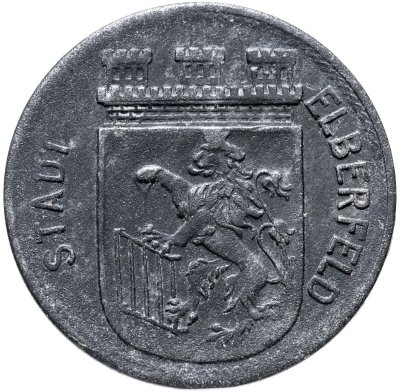 купить Германия "Эльберфельд" 10 пфеннигов 1917 нотгельд