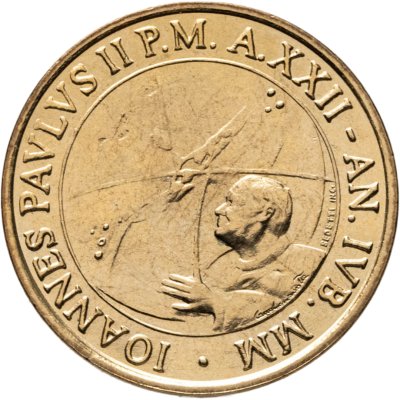 купить Ватикан 20 лир (lire) 2000