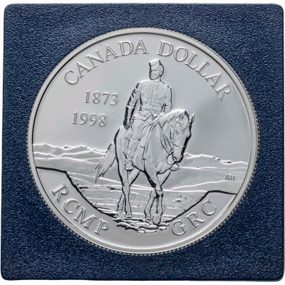 купить Канада 1 доллар (dollar) 1998 "120 лет Канадской королевской конной полиции"