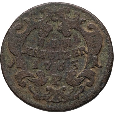 купить Австрия 1 крейцер (kreuizer) 1763 Мария Терезия