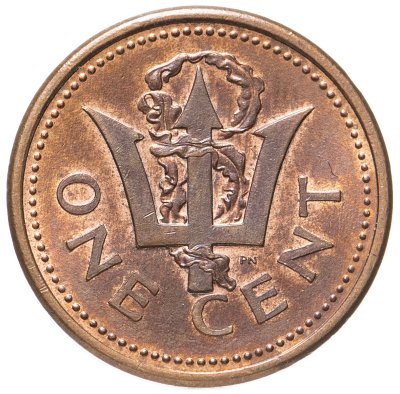купить Барбадос 1 цент (cent) 1991