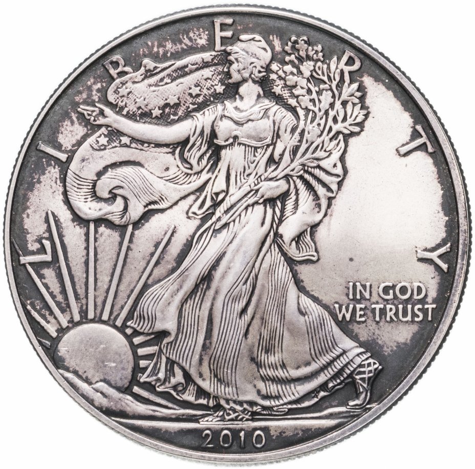 купить США 1 доллар (dollar) 2010  Американский серебряный орёл