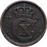 Купить Дания 1 эре (ore) 1917