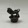 Купить Пробка фигурная для штофа "Лев", металл, Западная Европа, 1900-1930 гг.