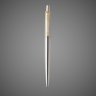 Купить Подарочный набор: Шариковая ручка Parker Jotter Essential, St. Steel GT, стержень: Mblue и Ежедневник недатированный, черный., Металлы: нержавеющая сталь, позолота, позолота, 2026 г.